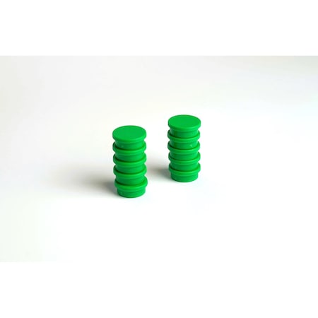 Eclipse Magnetics 20MM GREEN MARKER MAGNET, 10PK RM765G